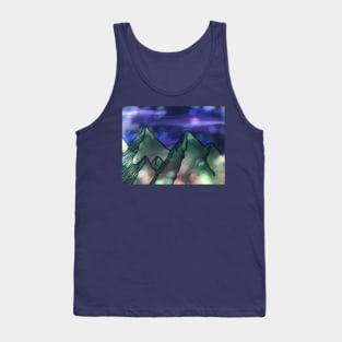 Majestic Mountains - Painting Tank Top